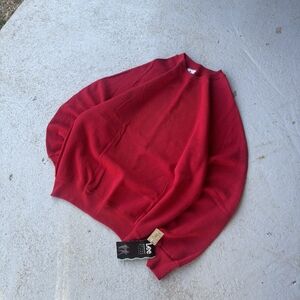 Lee Vibrant Red Crewneck Sweater